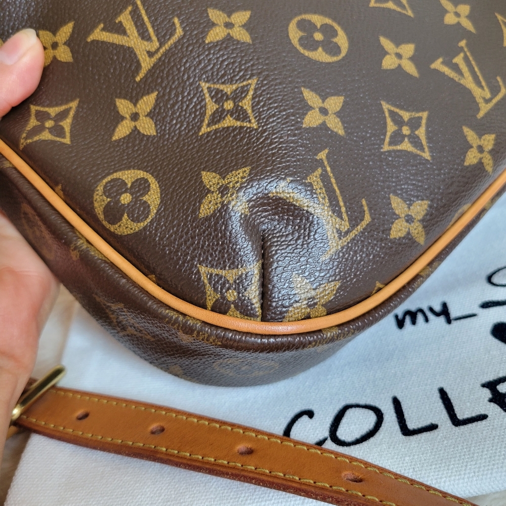 💕DISCONTINUED Very Rare Crossbody LOUIS VUITTON Odeon PM Monogram - Picture 11 of 16